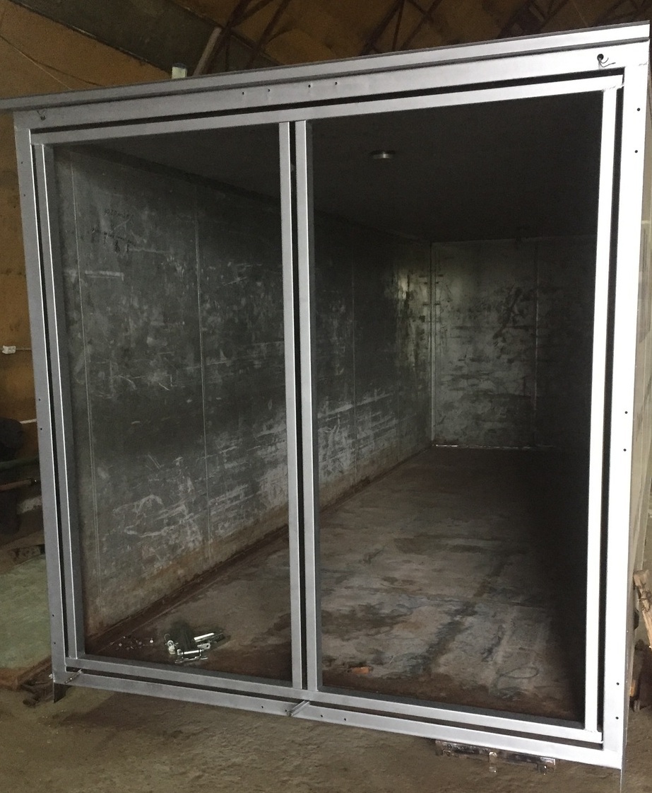 Монтаж нового проёма ворот Монтаж нового проёма ворот