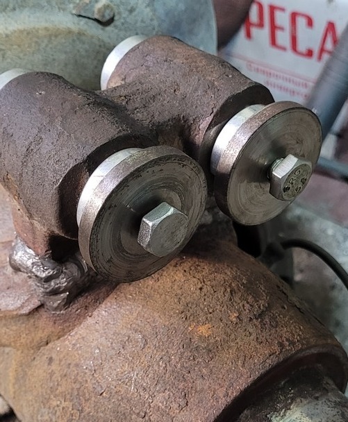 Восстанавливаем опоры колодок BPW Восстанавливаем опоры колодок BPW